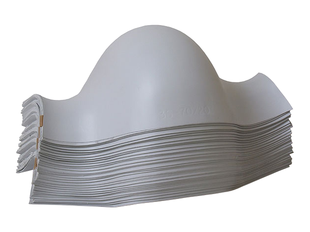 Danmat PVC-bøjning W 114/30 (Ø174) grå