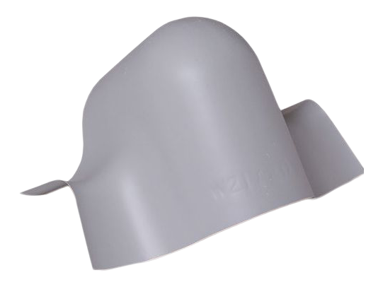 Danmat PVC-bøjning W 114/30 (Ø174) grå